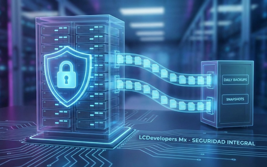 El Seguro de Vida Digital: Por qué los Backups Diarios y Snapshots son la única barrera entre tu negocio y el desastre
