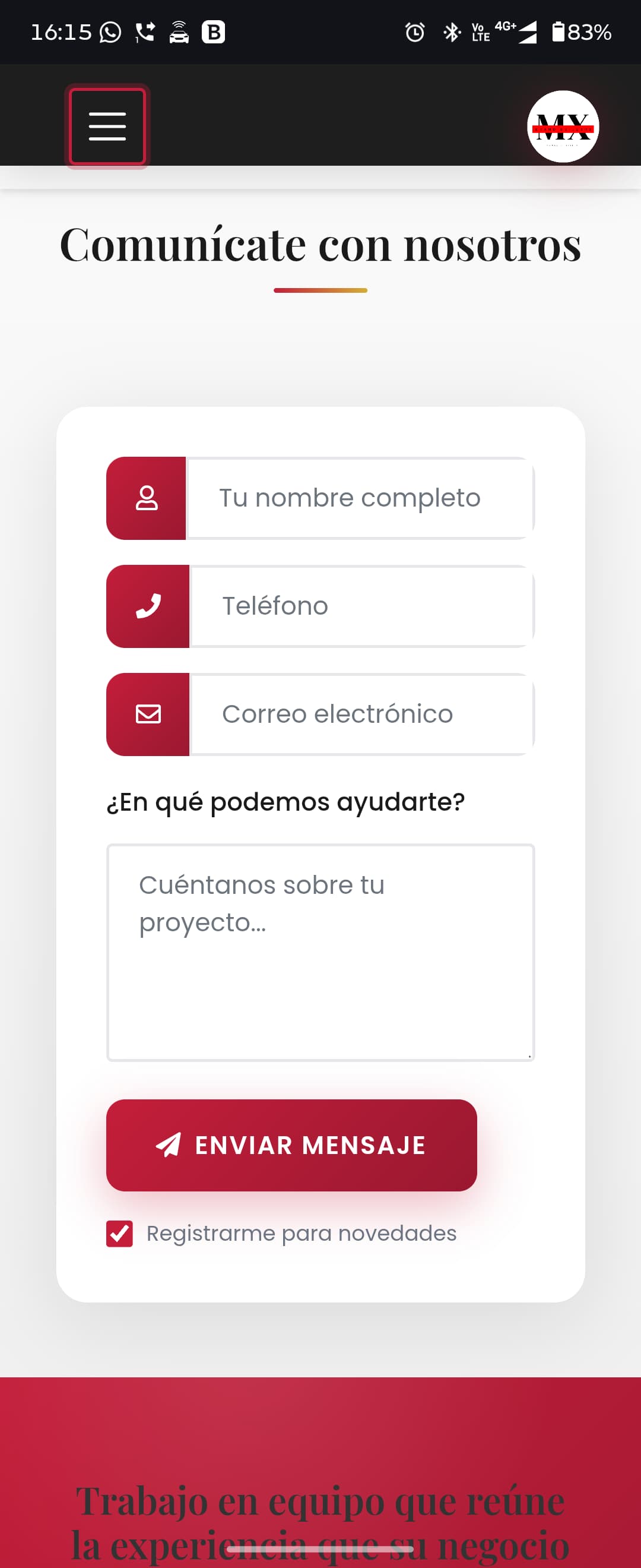 CMS Corporativo Dinámico con Auto-Respuesta IA