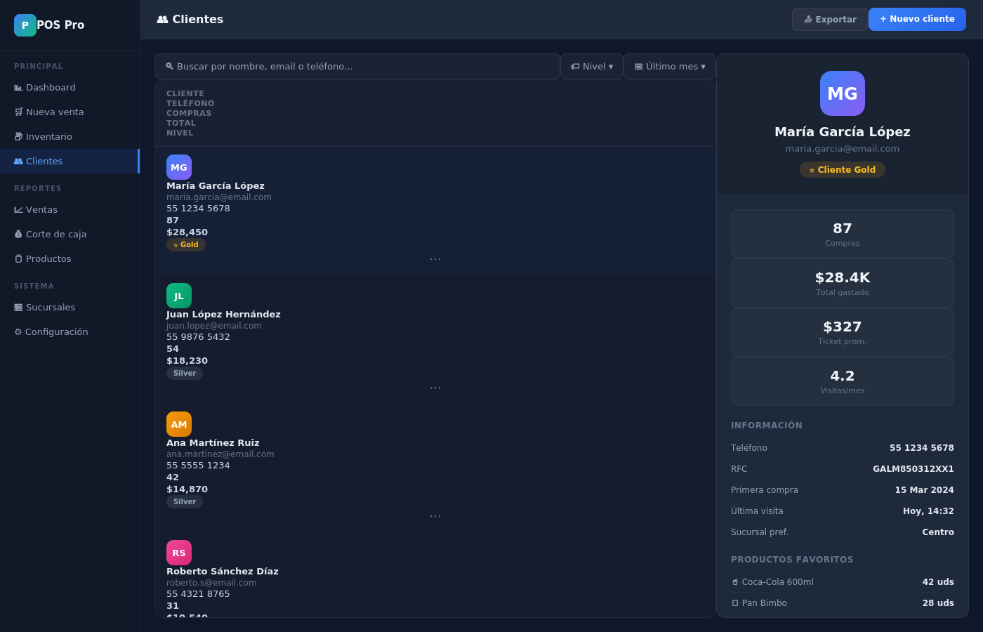 Sistema POS — Punto de Venta Integral